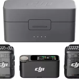 Microfone Dji Mic 2 (2tx Microfone + 1rx Receptor + 1 Case)